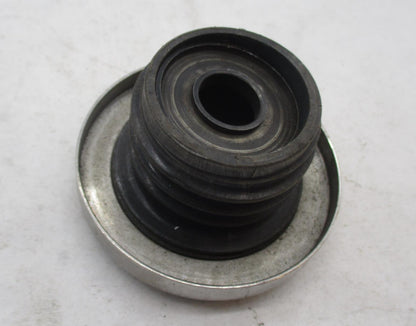 Harley Davidson Chrome Metal Smooth Top Gas Fuel Tank Tank Cap Cover