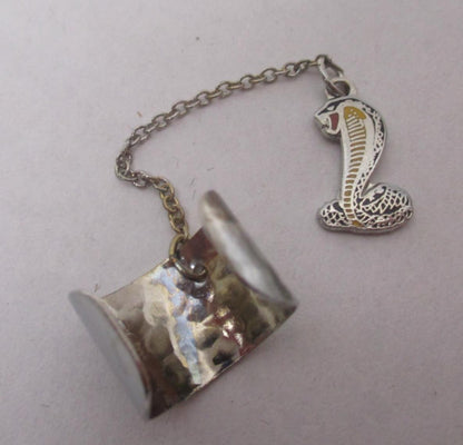 Cobra Snake Silver Dangle Pendant Charm Necklace Jewelry Shelby