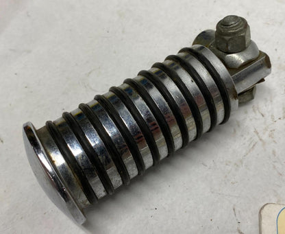 Harley Davidson Chrome Ribbed Single Rider Foot peg Highway Peg