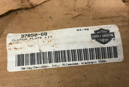 Harley Clutch Plate Kit 37850-68 gaskets no plates