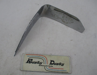 Honda Goldwing GL Vintage Single Engraved Chrome Mounting Trim Piece