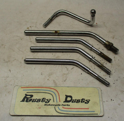 Mixed Lot Harley Davidson Mirror Stems Chrome varying lengths