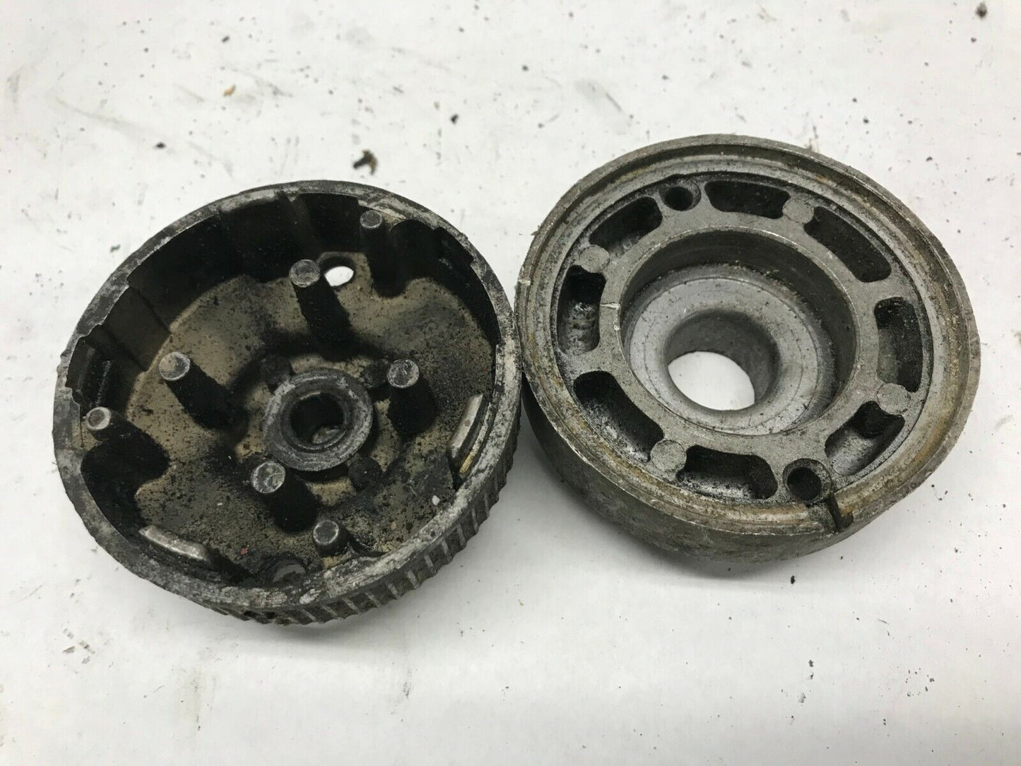 Harley Davidson Starter 31570-73 Motor XL XLCH Ironhead end cover set Silver