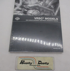 Harley Davidson Official Factory 2005 VRSC Electrical Diagnostic Manual 99499-05