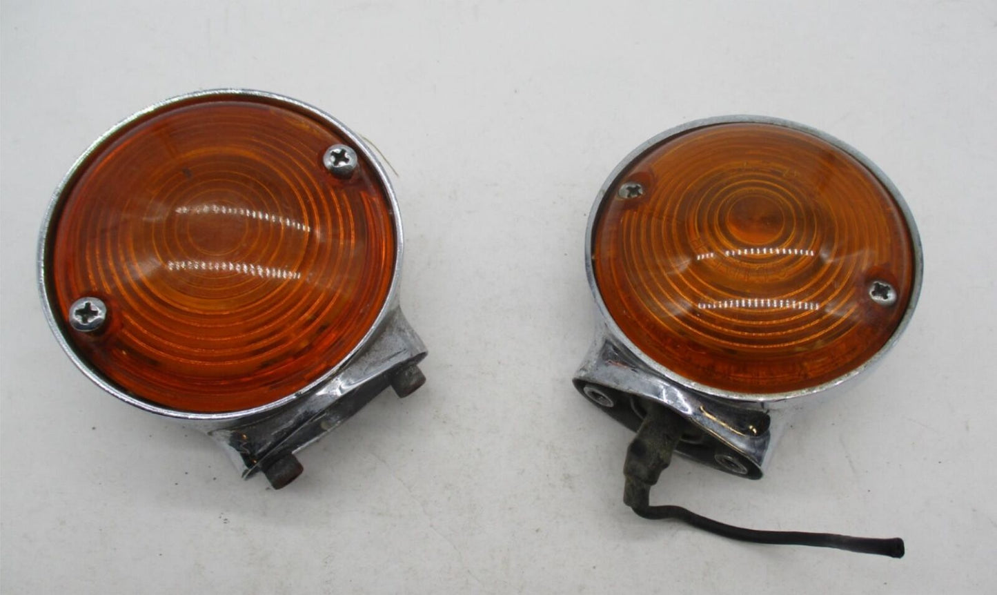 Pair of Harley Davidson Genuine Touring Road King Electra Turn Signals Housings