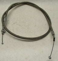 Harley Davidson NOS Shovelhead Sportster Throttle Cable 56458-81 Steel Braided