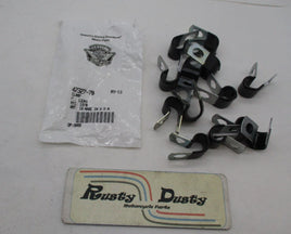 Lot of 13 Harley Davidson Genuine NOS Throttle Cable Clamps 42327-70