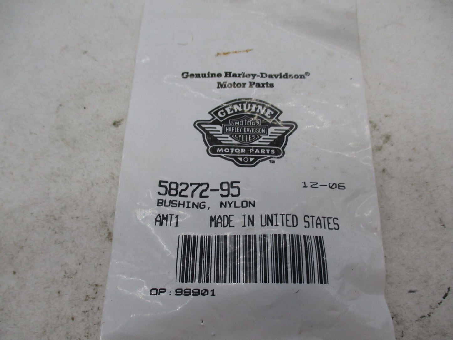 Harley Davidson Genuine NOS Nylon Bushing 58272-95