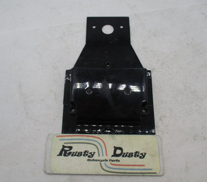 Harley Davidson Black Metal License Plate Bracket Pouch