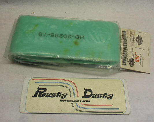 Genuine Harley Davidson NOS Air Cleaner Filter Element Foam Only 29295-78