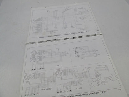 Harley Davidson Official Factory Genuine 2006 Wiring Diagrams 99949-06