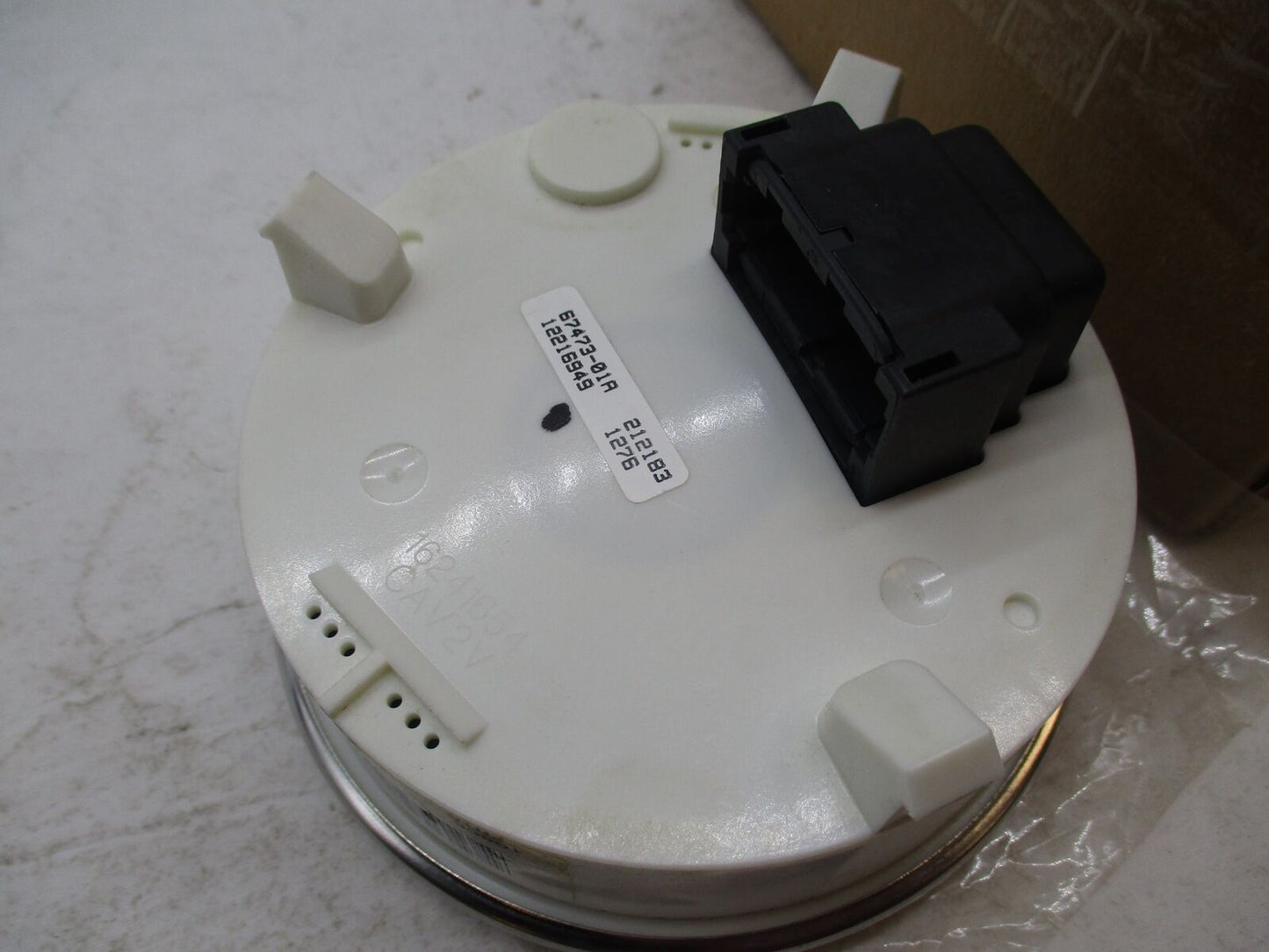 Harley Davidson Genuine NOS Silver Face Speedometer International KPH 67473-01A