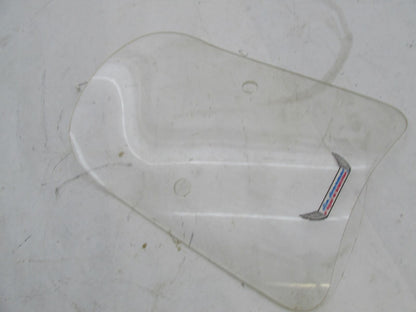 Clear Mini Universal Motorcycle Slip streamer Wind Screen Windshield 10x14