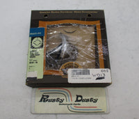 Harley Davidson Genuine NOS Chrome Flat Lens Turn Signal Visors 68101-96