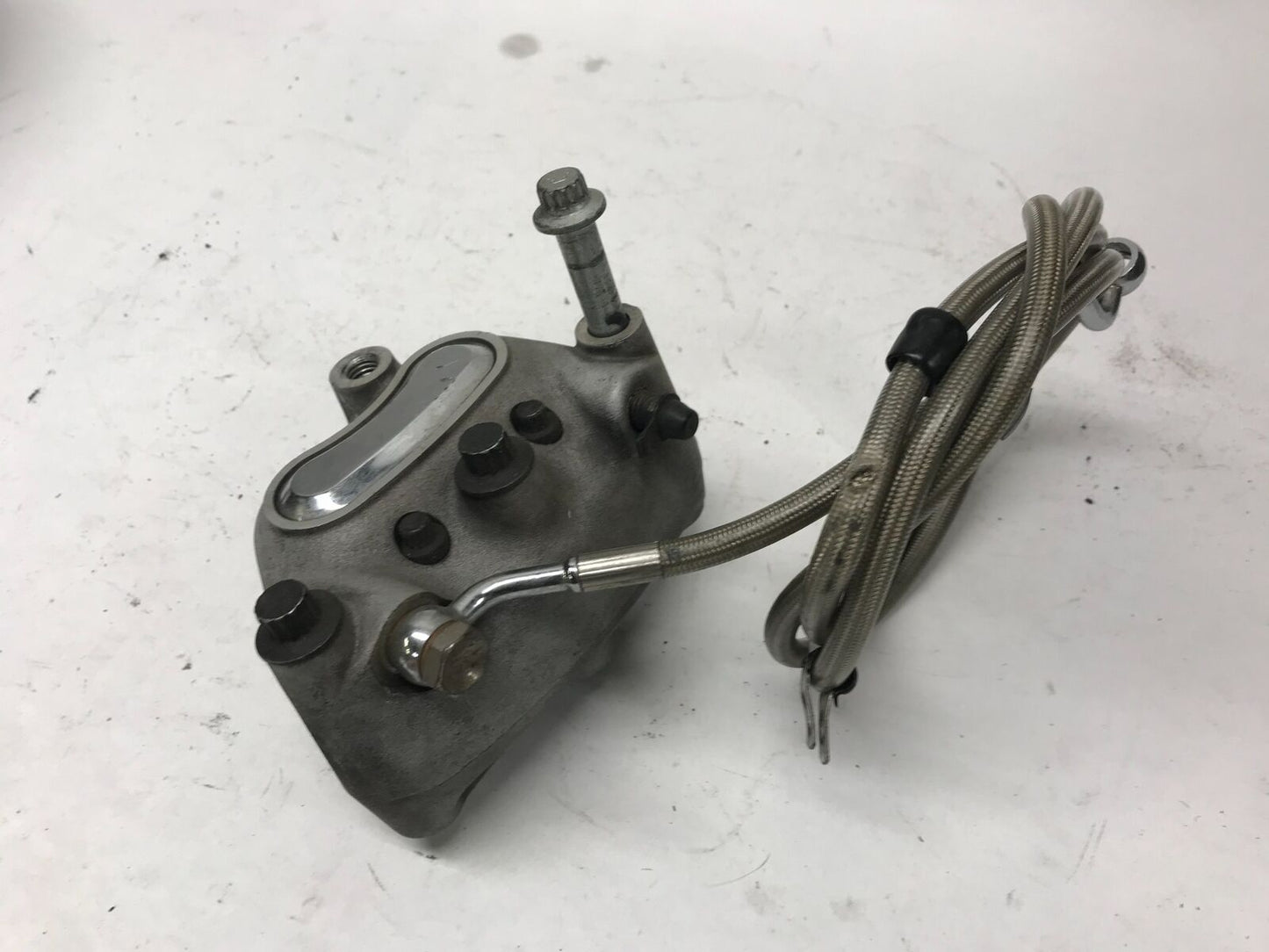 Harley Davidson Silver Road King Touring Front Brake Caliper & Brake line
