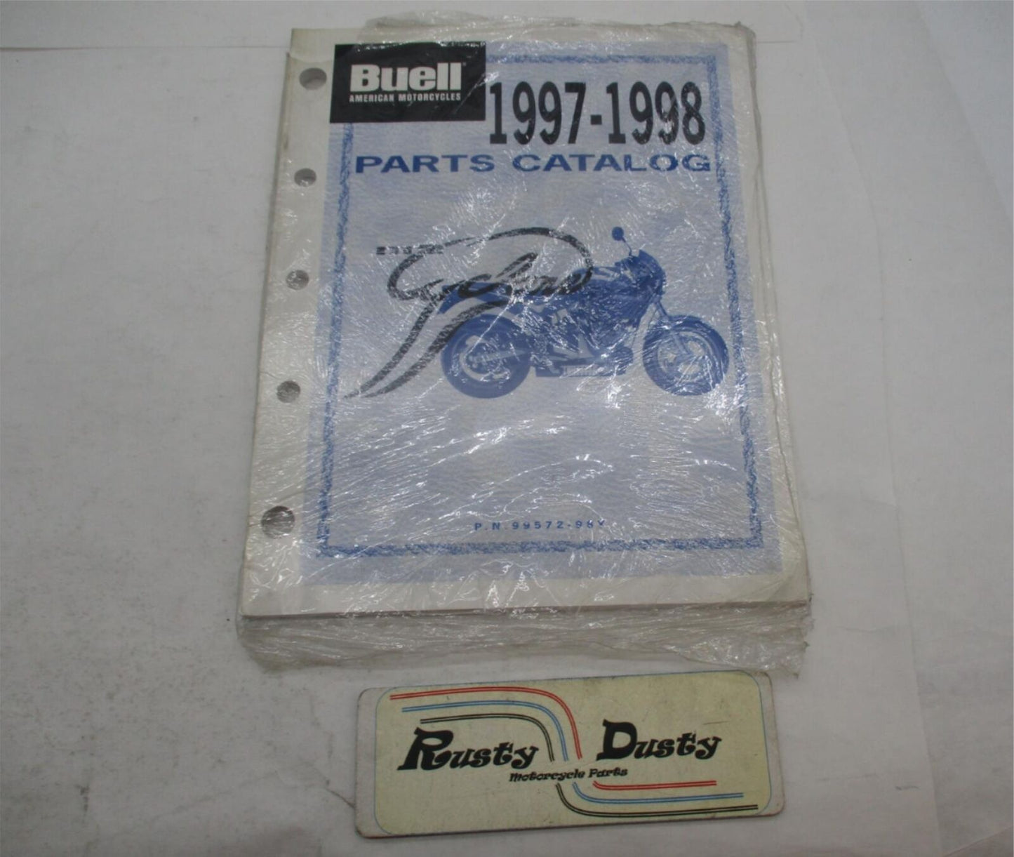 Harley Davidson Buell Official Factory 1997-1998 Parts Catalog 99572-98Y