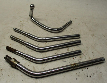 Mixed Lot Harley Davidson Mirror Stems Chrome varying lengths