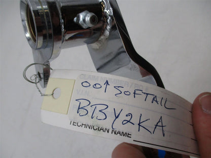 Harley Davidson 2000 & up Softail Chrome Rear Brake Pedal BBY2KA