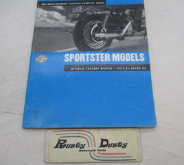 Harley Davidson Official Factory 2002 Sportster Parts Catalog 99451-02