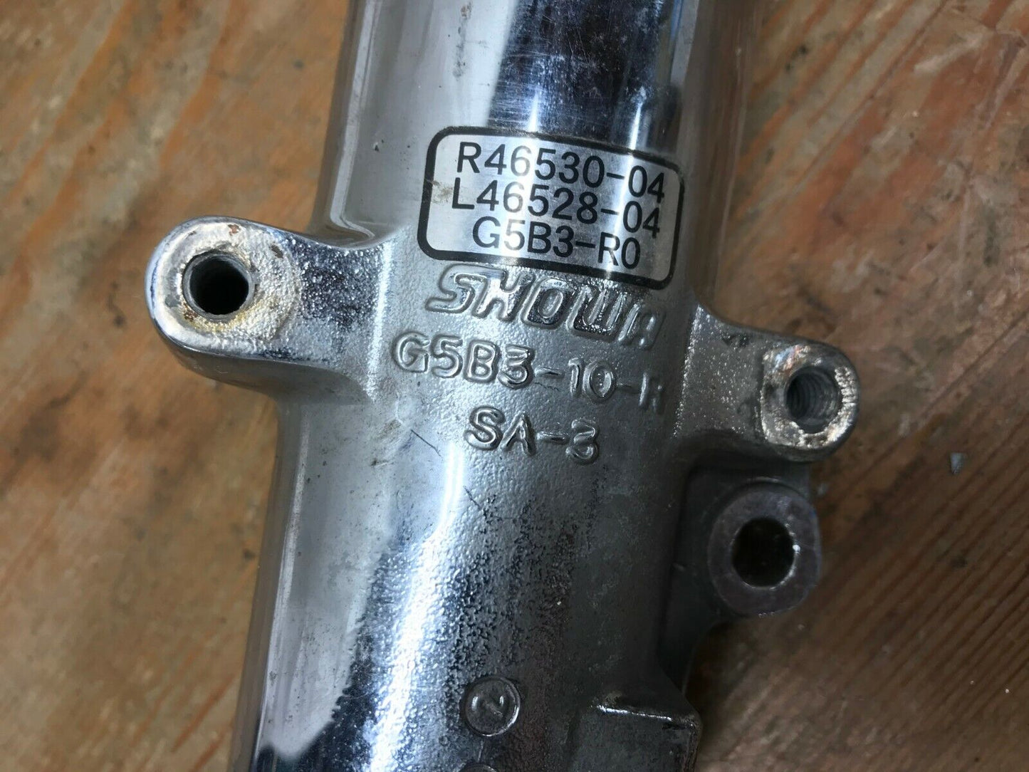 Harley Davidson Electra Glide FLHTI G5B3-10-R Right Fork Tube Slider Chrome