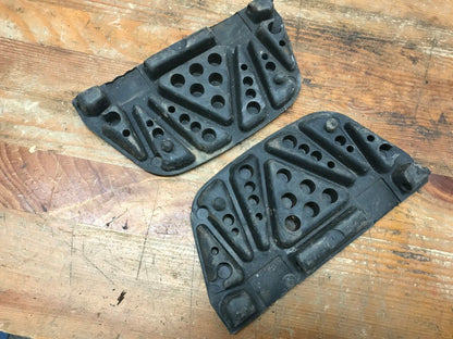 HARLEY DAVIDSON FL FLH Passenger TOURING Floor board Rubber INSERTS