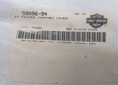 Harley-Davidson Genuine NOS Rear Right Chrome Fender Support Cover 59896-94