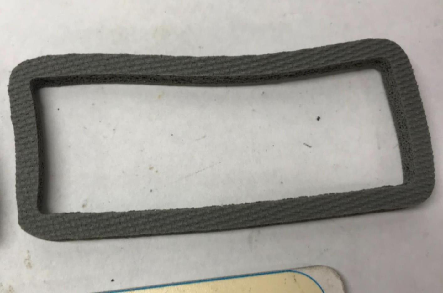 Lot of (2) Harley Tail Light Window Gaskets 55-72