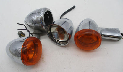 Mixed Lot of Harley Davidson Genuine Bullet Turn Signals Housings & Parts