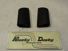 Harley Davidson Sportster Black Satin Turn Signal Mounting Brackets Pair