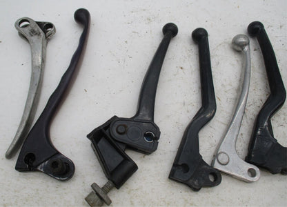 Large Mixed Lot of Vintage Motorcycle Hand Brake & Clutch Control Levers