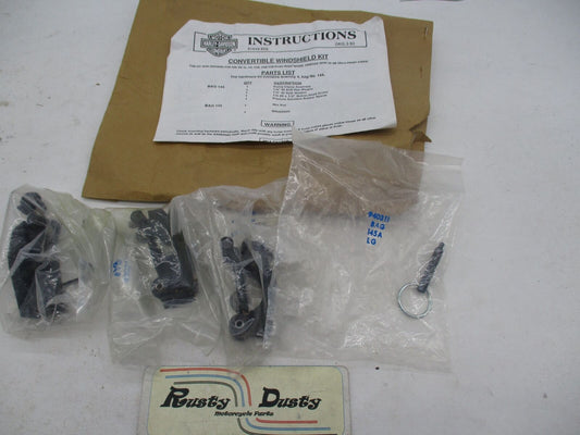 Harley Davidson Genuine NOS Dyna Windshield Clamps Kit FXR FXRS 91849-85B