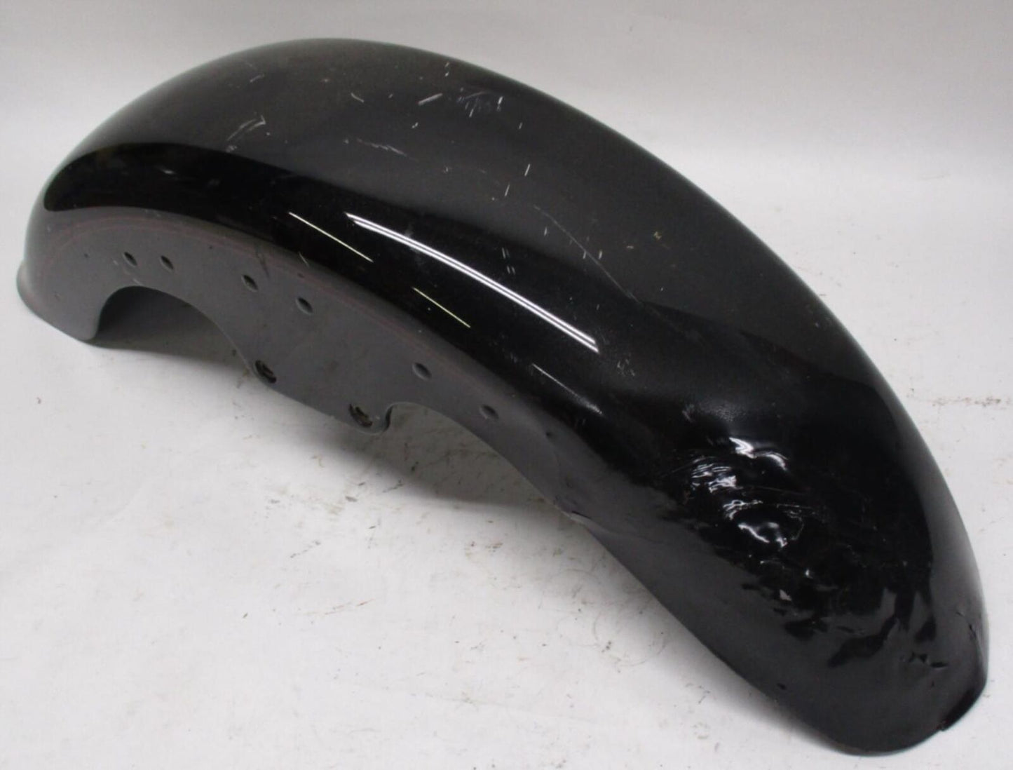 Harley-Davidson Fatboy Softail Front Black Fender Red Pin Stripe