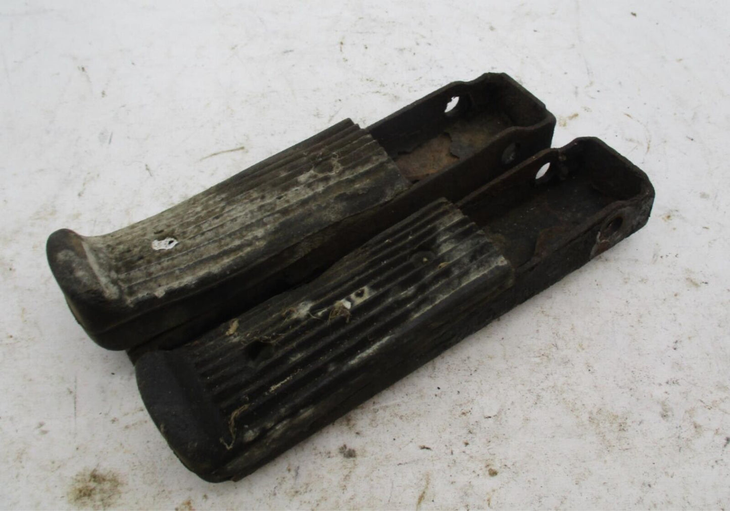 Pair of Norton BSA Triumph Folding Foot Pegs ES-2