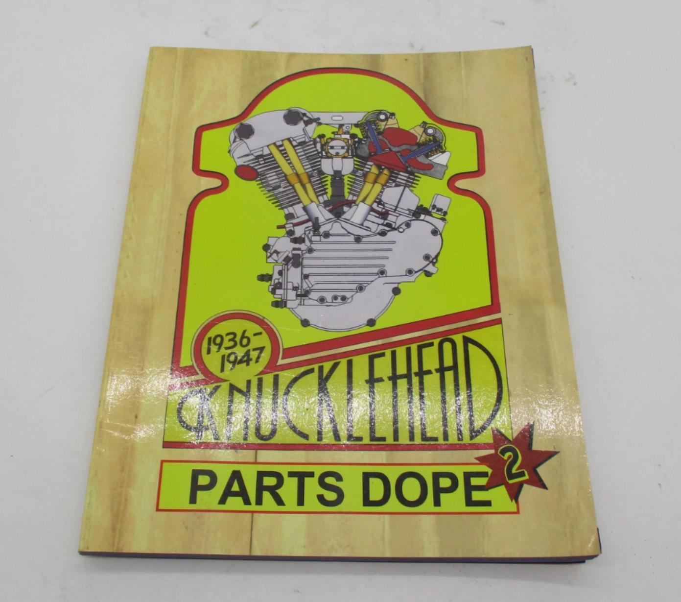 V-Twin 48-1331 Harley Davidson Knucklehead Parts Dope Reference Guide 1936-1947