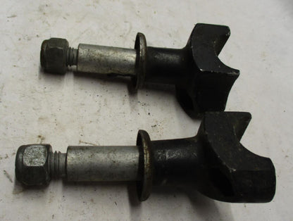 Harley Davidson Black Handlebar Bar Risers 2" Black with Hardware