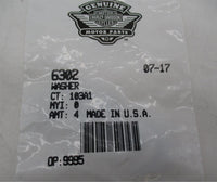 Harley Davidson Lot of 4 Genuine NOS Washers 6302