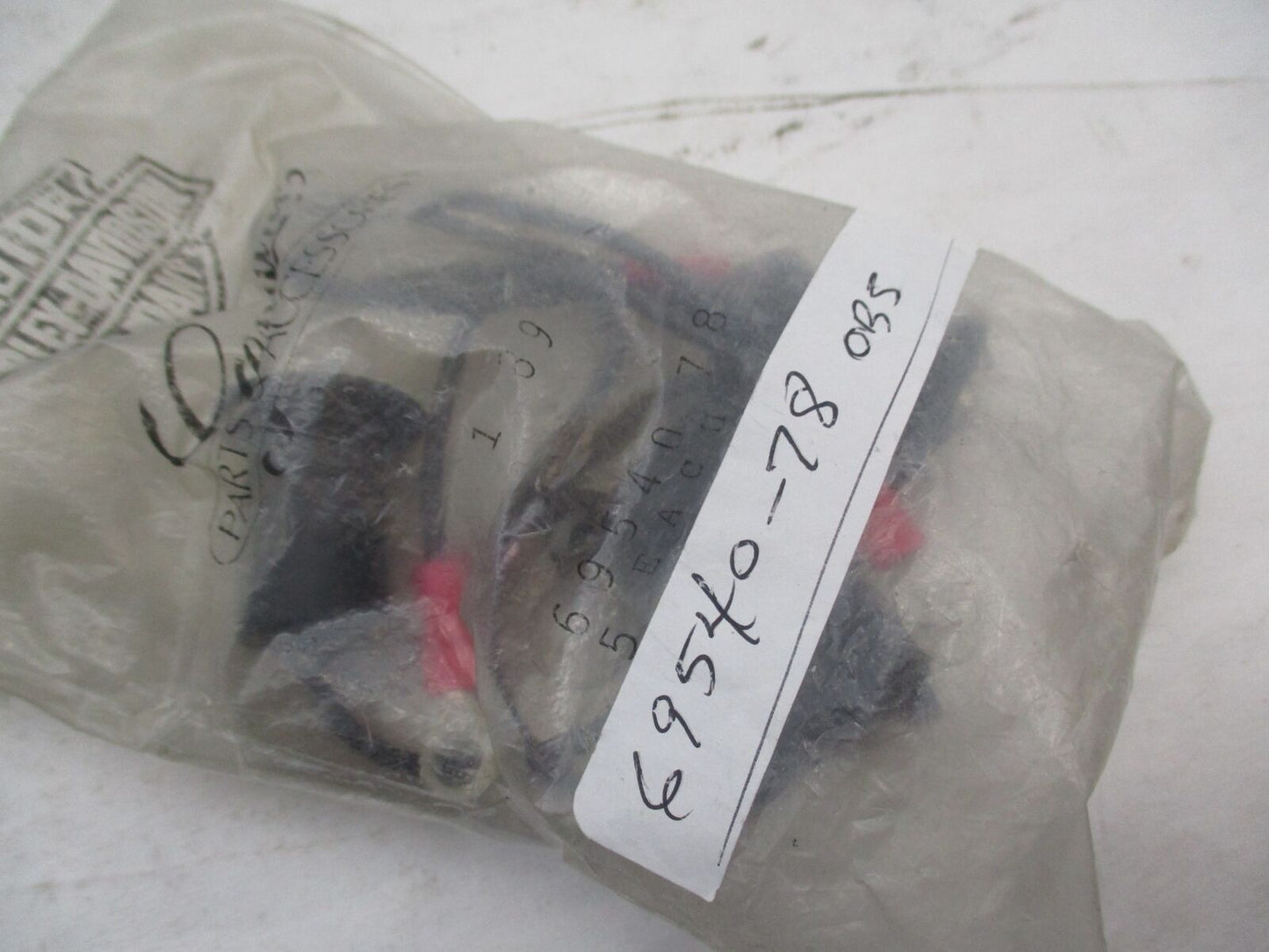 Lot of 4 Harley Davidson Genuine NOS Illumination Sockets w/ Wire 69540-78