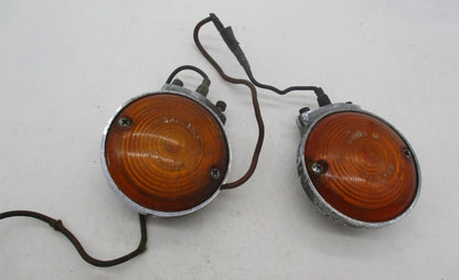 Pair of Harley Davidson Genuine Touring Road King Electra Turn Signals Housings
