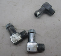 Lot of 3 Harley Davidson Genuine NOS Degree Elbow Fittings 63554-90