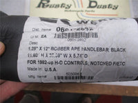Harley  Khrome Werks NOS 1.25"x 12" Bobber Ape Black Handlebars 0601-2832