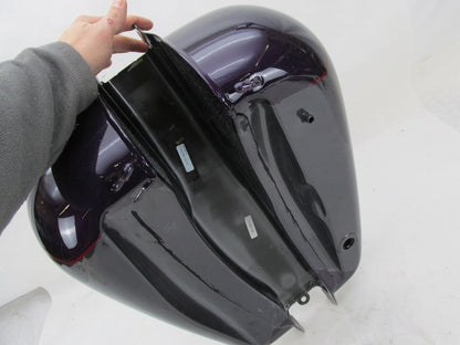 Harley Davidson Genuine NOS Fat BOB Gas Tank Purple & Grey 61586-04B