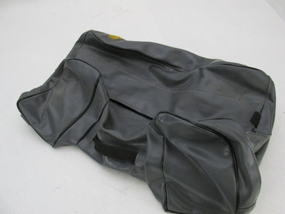 Vintage Add On Accessories Grey Motorcycle Universal Tail Duffel Travel Bag