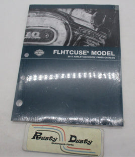 Harley Davidson official Factory 2011 Touring FLHTCUSE Parts Catalog 99428-11