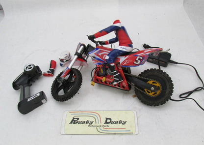 Sky RC Remote Control SR5 Dirt Bike 1/4 Scale Brushless Used for Repair