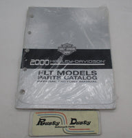 Harley Davidson Official Factory 2000 FLT Models Parts Catalog Book 99456-00A