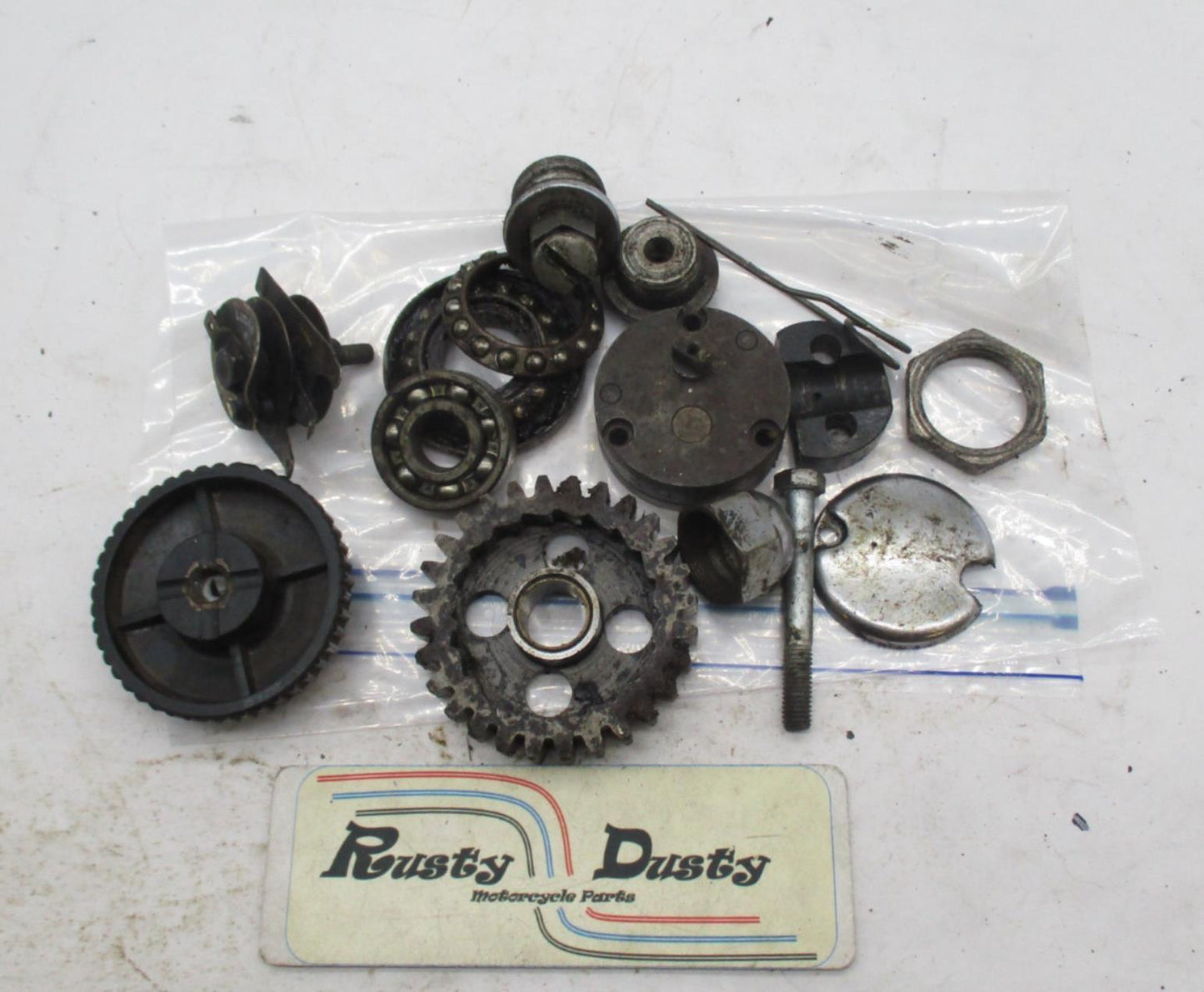 Mixed Lot of Vintage Genuine AJS Matchless Motorcycle Parts