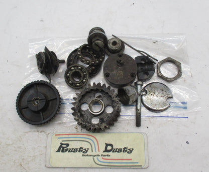 Mixed Lot of Vintage Genuine AJS Matchless Motorcycle Parts
