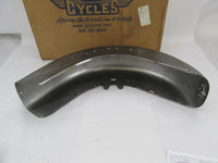 Harley Davidson J&P NOS Cycles Raw Steel Front Heritage Fender 7100090