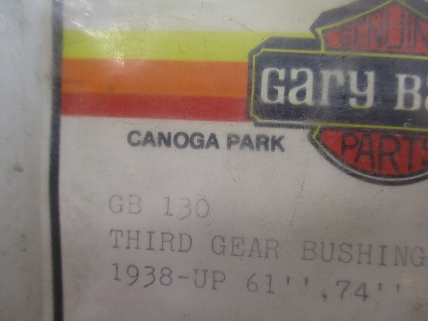 Harley Davidson Gary Bang 1938-UP 61" 74" Third Gear Bushing GB-130