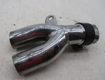 Triumph Avenger BSA MX500 Exhaust Clamp Rare 1 Into 2 OEM Used